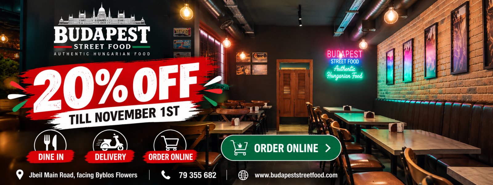20% OFF till 1st of November 2026